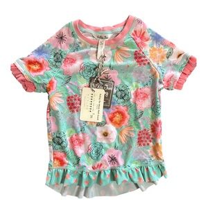 NWT Matilda Jane - Riding the Waves Rash Guard Girls 6